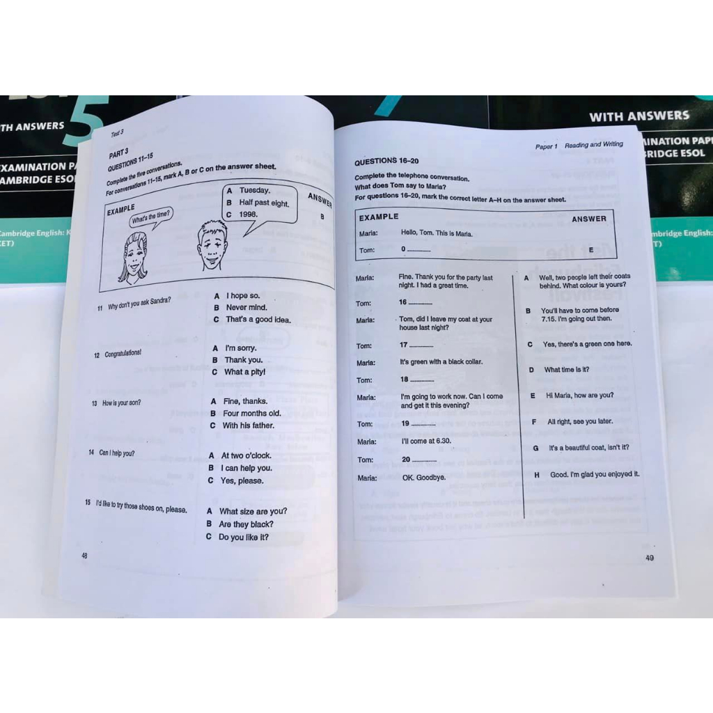 Key english test bộ 7 cuốn
