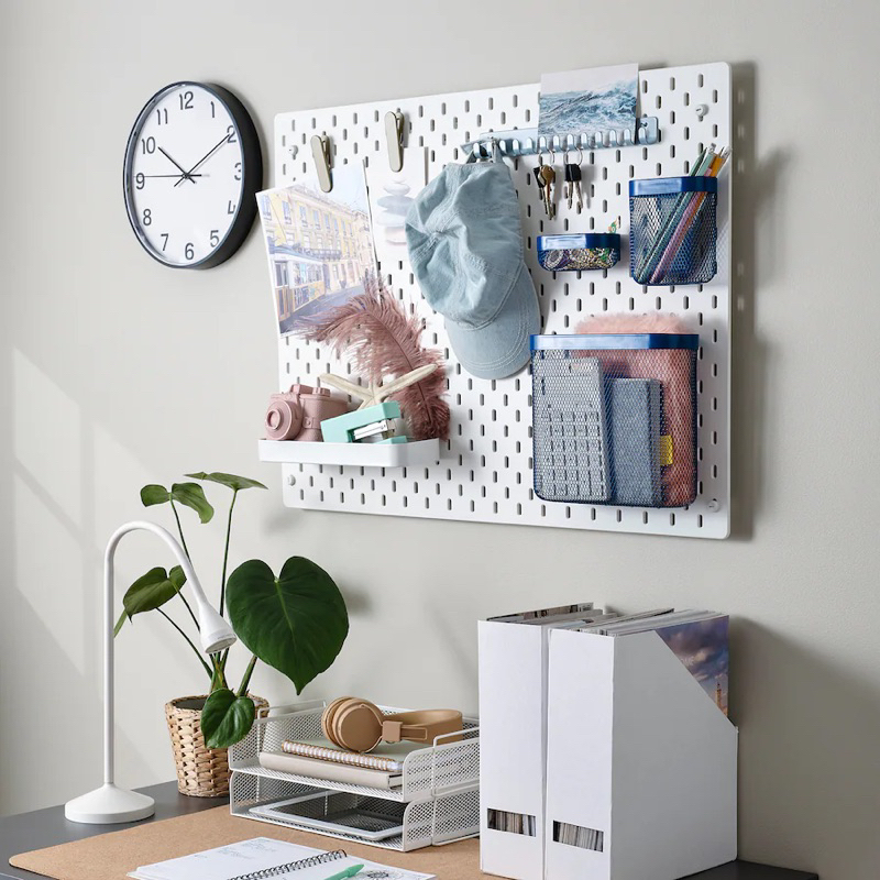 Giỏ cài bảng 3pcs SKÅDIS IKEA chính hãng