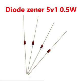 Diode zener 5v1 5.1v 0.5w chân cắm