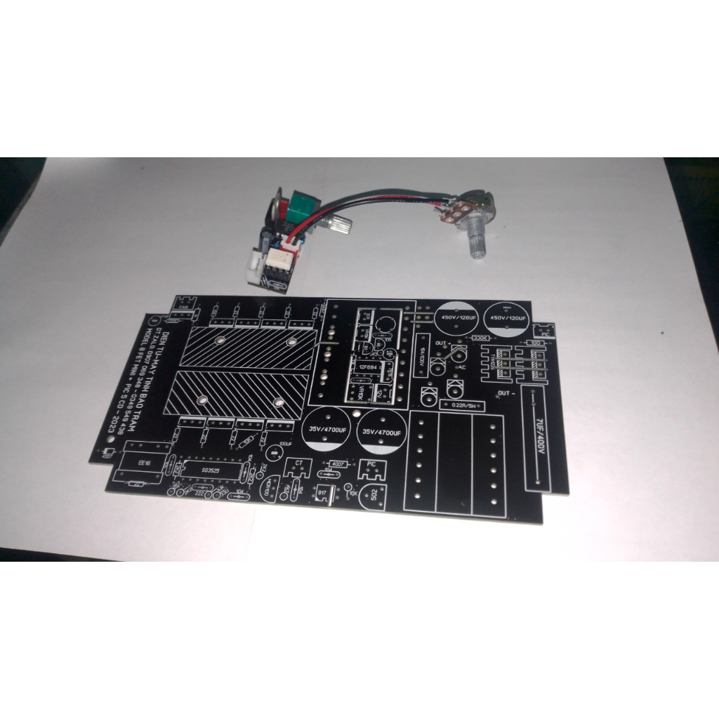MẠCH PCB 8FET KÈM PIC 5 CHẾ ĐỘ