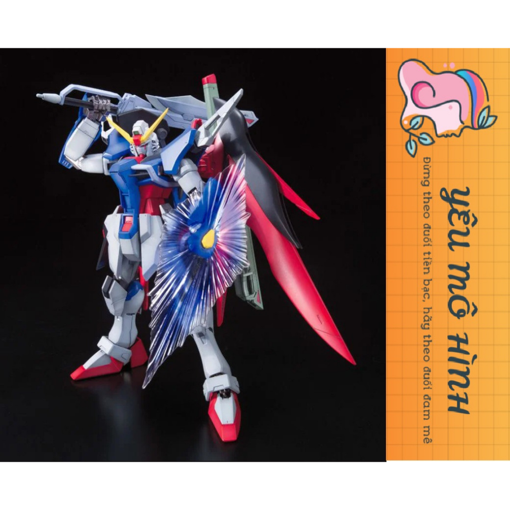 Gundam MG Destiny Extreme Blast Mode Tặng kèm Base trưng bày, Decal cà và Mô hình Pilot