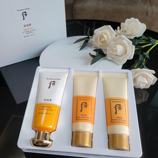 Set kem chống nắng Whoo vàng Whoo Essential Sun Cream SPF50+/PA+++