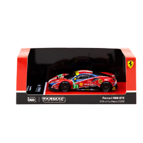 Mô hình ô tô Ferrari 488 GTE 24h of Le Mans 2020 M. Molina / D. Rigon / S. Bird 1:64 Tarmac T64-071-19WEC71