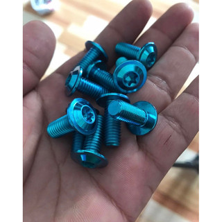 1 Ốc titan 8li25 đĩa và ốc gắn heo dầu honda