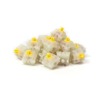 Công tắc bàn phím cơ GATERON Yellow Milky Pro/ White Milky Pro 5pin pre-lubed