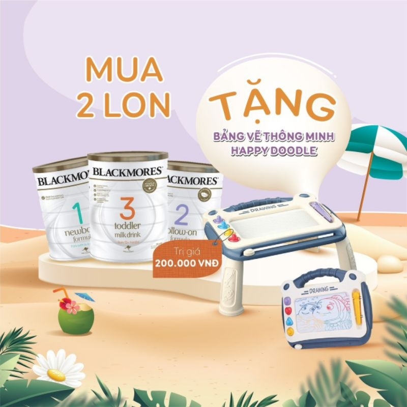 (Còn Quà) Sữa BLACKMORE 900gr đủ 3 Số 1,2,3 nội địa Úc - Shop Mẹ Kẹo