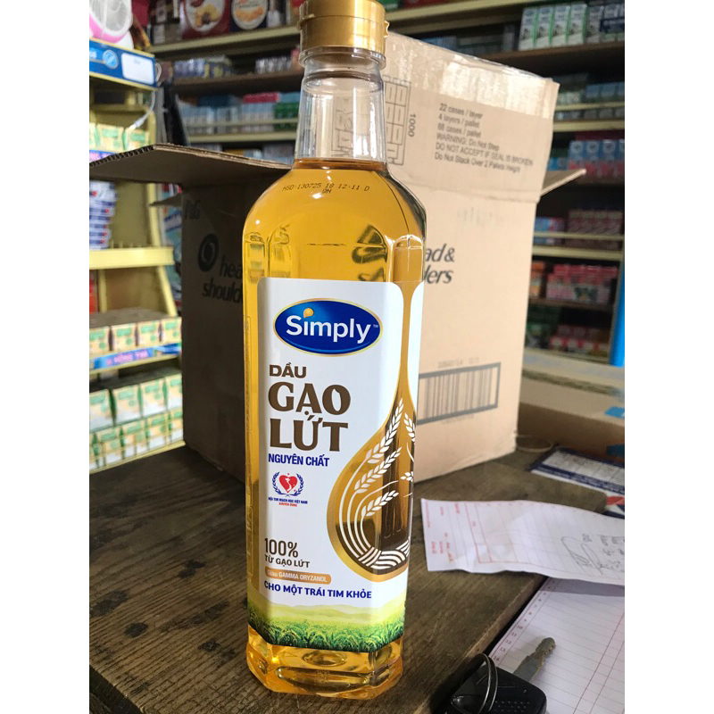 DẦU GẠO Simply 1 lít