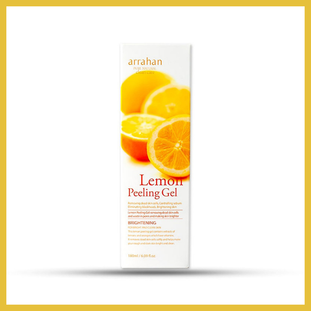 Combo 2 Tẩy Da Chết Arrahan Lemon Peeling Gel 180ml Hàn Quốc (Arrahan Chanh)