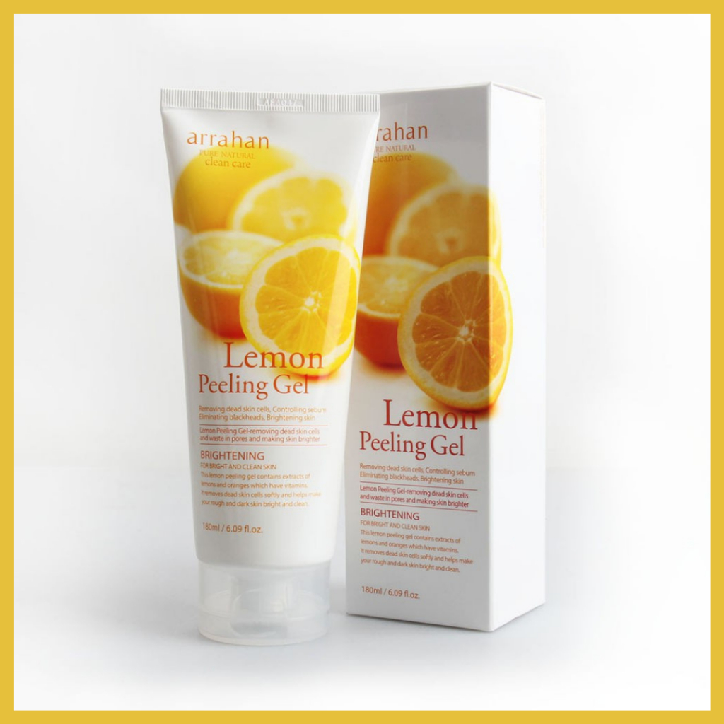 Combo 2 Tẩy Da Chết Arrahan Lemon Peeling Gel 180ml Hàn Quốc (Arrahan Chanh)
