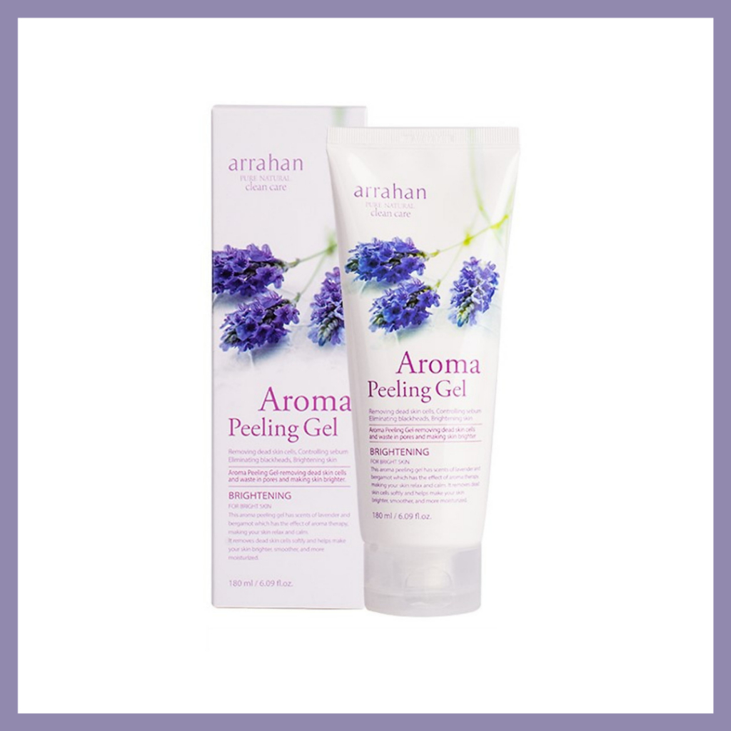 Combo 2 Tẩy Da Chết Arrahan Aroma Peeling Gel Hàn Quốc 180ml (Arrahan lavender)
