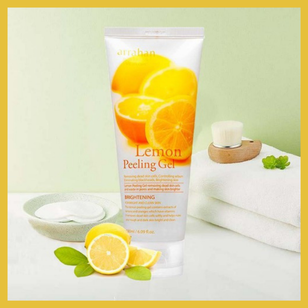 Combo 2 Tẩy Da Chết Arrahan Lemon Peeling Gel 180ml Hàn Quốc (Arrahan Chanh)