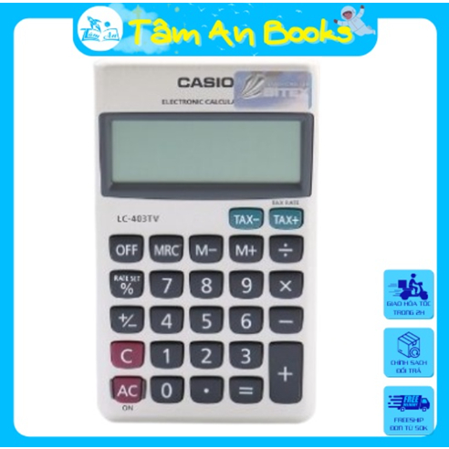 Máy tính Casio LC 403TV/ FX880- Tâm An Books