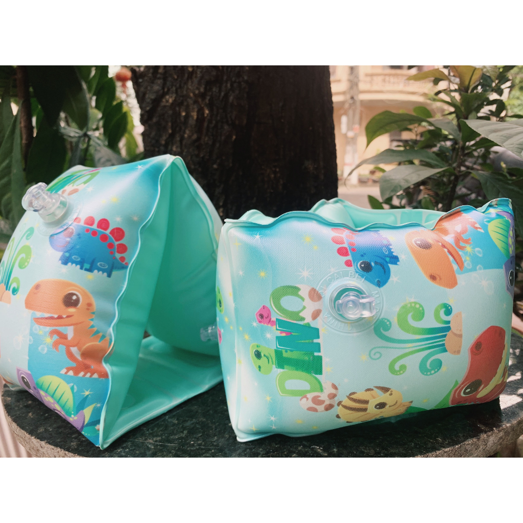 Phao tay trẻ em an toàn, nhiều hình dễ thương, phao đỡ tay trợ giúp nổi trong nước, phao cổ cho bé ngộ nghĩnh