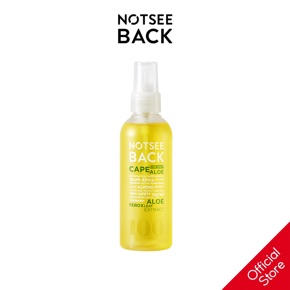 Tinh Chất Xịt Khoáng Chiết Xuất Nha Đam Làm Dịu Da Chuyên Sâu NOTSEEBACK ONE SHOT CAPE ALOE MIST TYPE 100ml