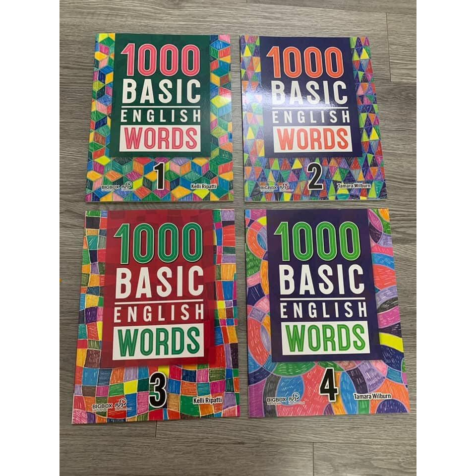 1000 basic english words - 4q nhập + quét qr