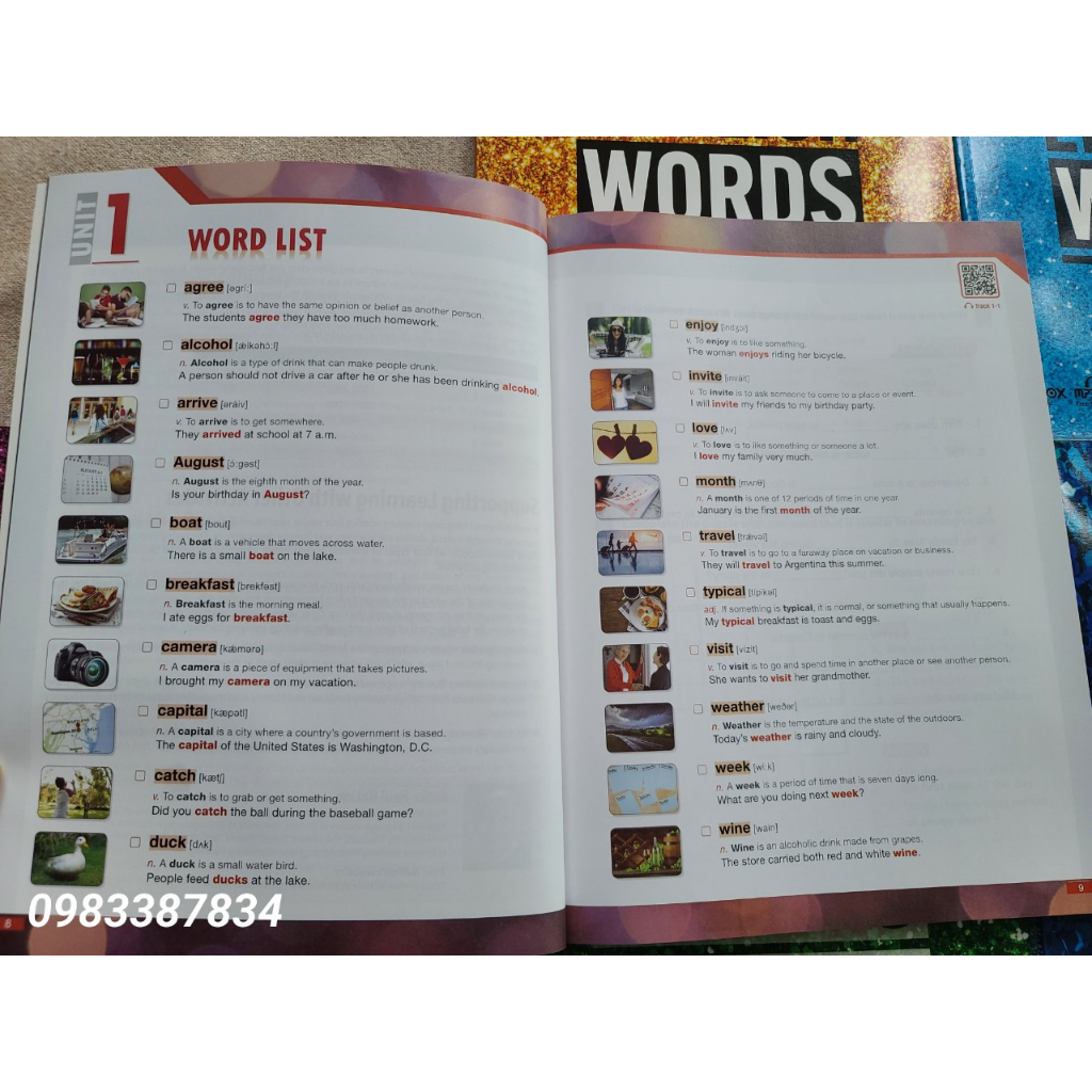 4000 essential english words - 6q nhập + quét QR