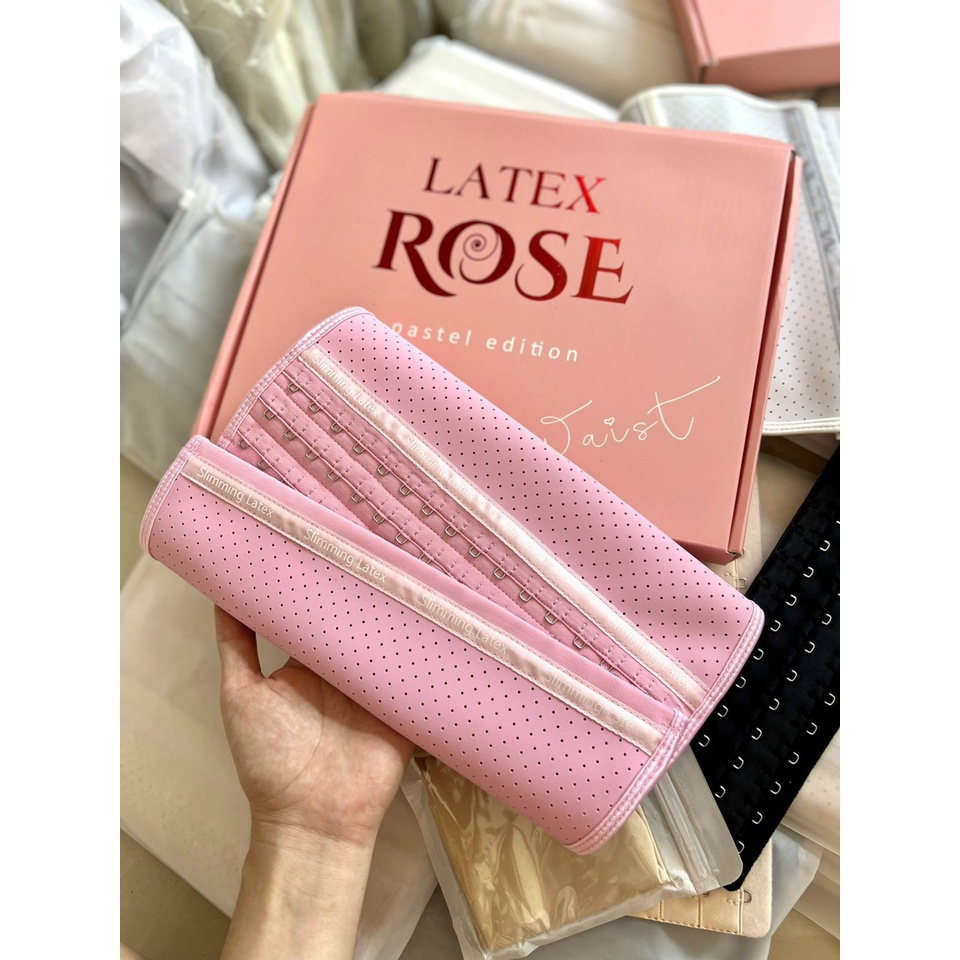 Đai nịt bụng Latex 9 xương thông hơi cao su non chuẩn Hy Lạp