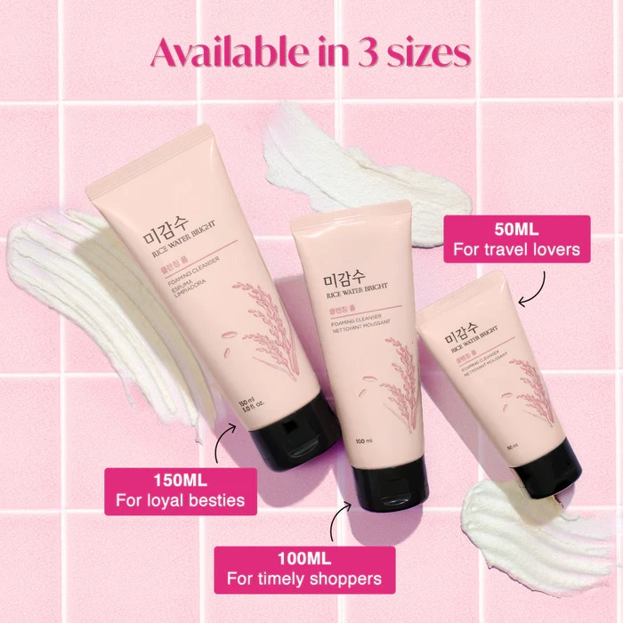 Sữa Rửa Mặt Dưỡng Sáng Da Từ Gạo The Face Shop Rice Water Bright Facial Foaming Cleanser