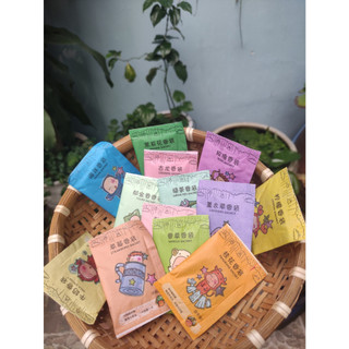 Túi thơm mini 12 cung hoàng đạo để tủ quần áo, giày dép