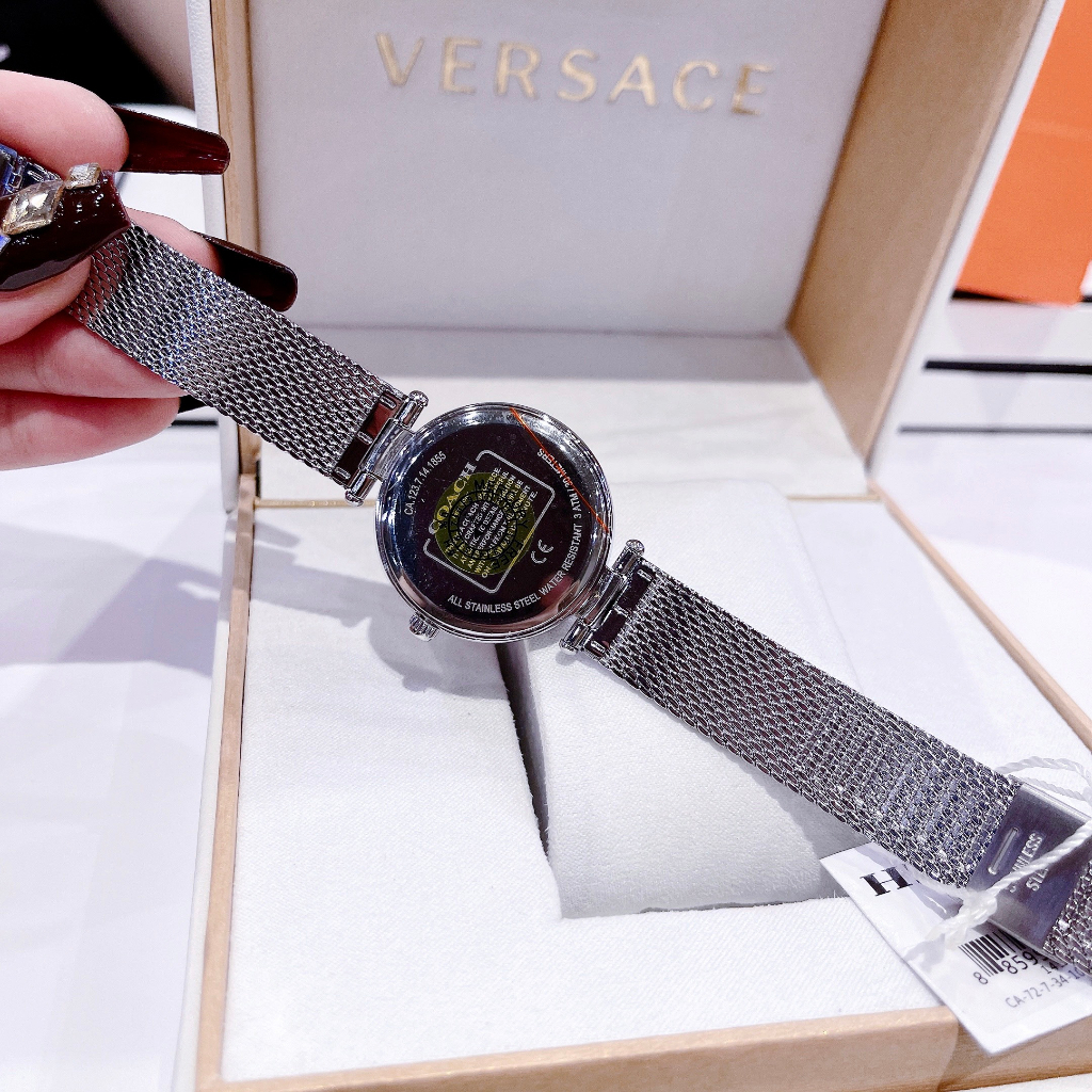 Đồng hồ đeo tay nữ, đồng hồ COACH mặt trăng cách điệu xinh lắm, 36mm, siêu sang chảnh dành cho phái nữ