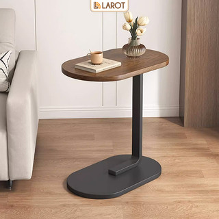 Bàn trà sofa chữ U trang trí phòng mặt gỗ MDF phủ mine decor phòng kiểu Hàn thương hiệu Larot - LM108