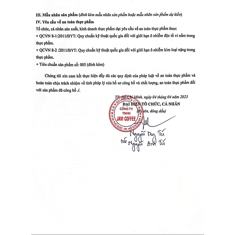 CÀ PHÊ BỘT - VỊ ĐẬM MẠNH