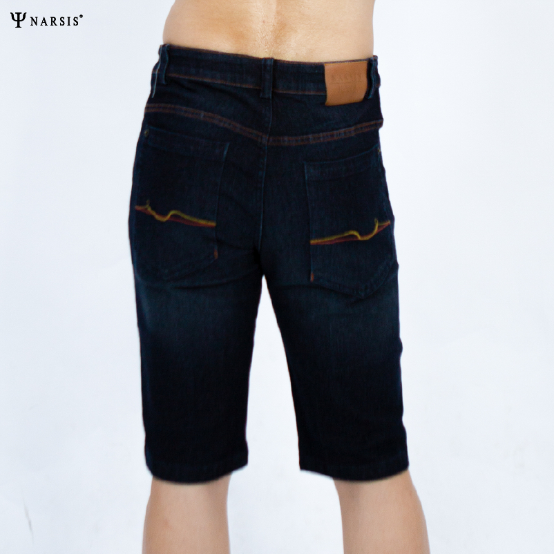 Quần short Jean Nam cao cấp NARSIS, quần đùi nam  form chuẩn đẹp  , bền mày , cực dễ phối đồ ., Quần jean nam