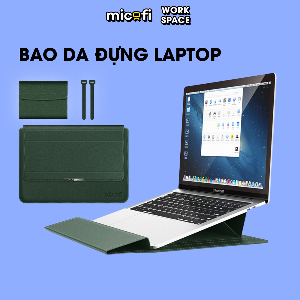 Túi Đựng Laptop Micofi Chống Sốc 15 6 14 Inch, Bao Macbook, Máy Tính 13 16 Dày Dặn Cho Surface, Dell, Asus, Acer