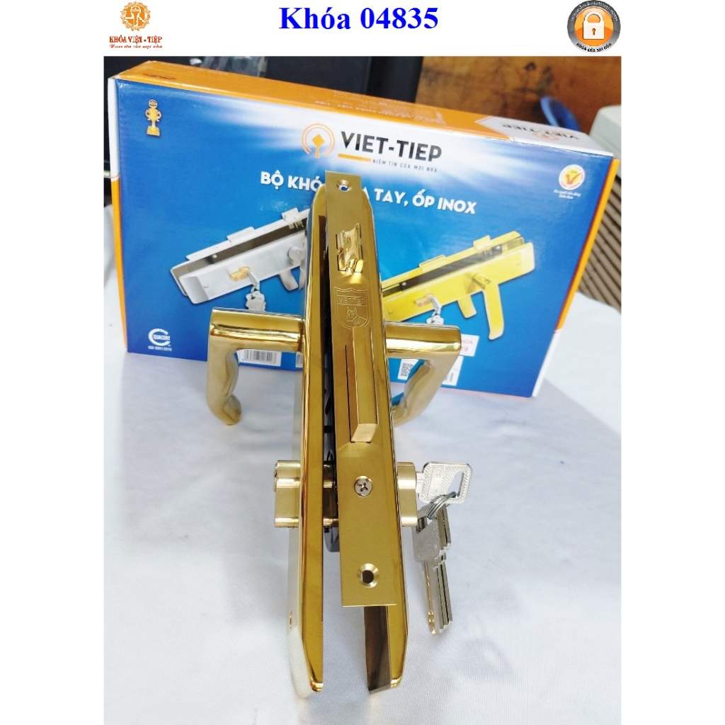 KHÓA TAY GẠT VIỆT TIỆP CHÍNH HÃNG 04835