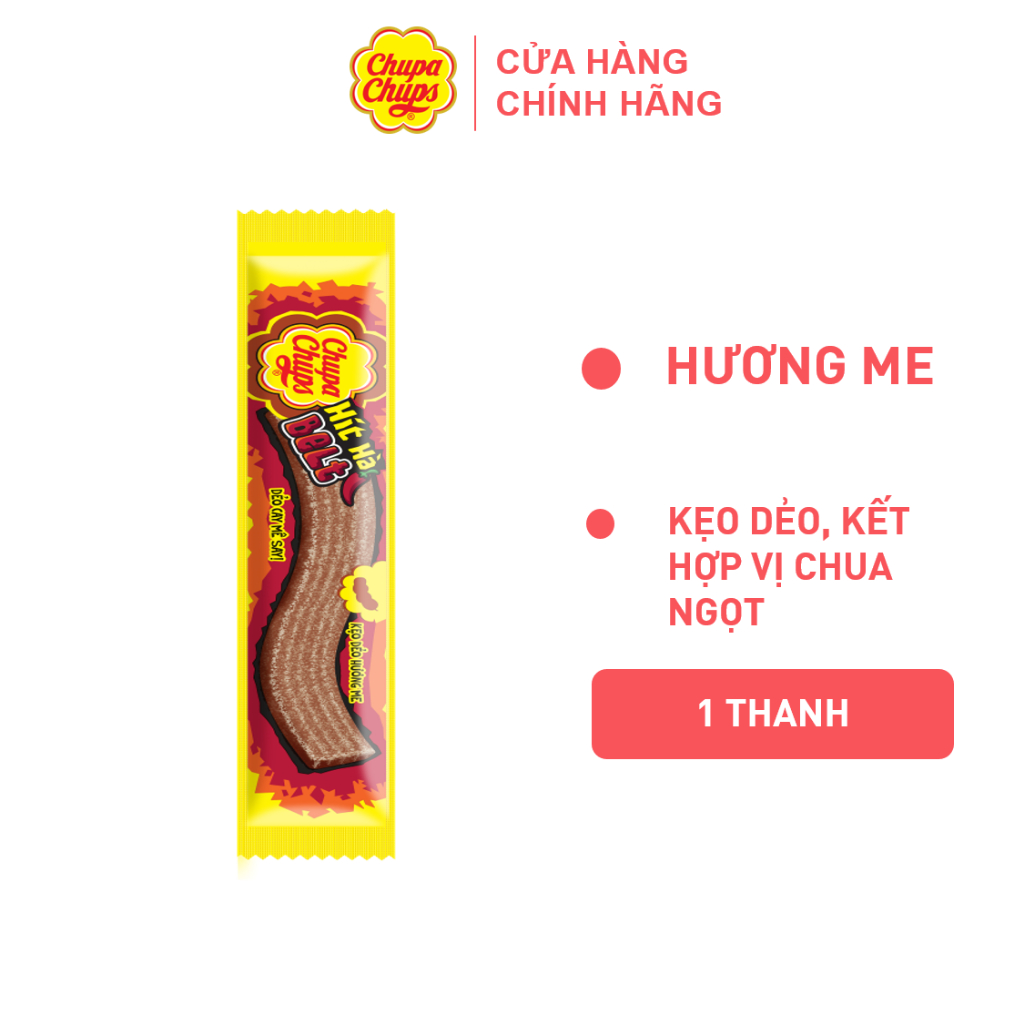 Kẹo dẻo Hít Hà Hương Me và Ổi ( 4 thanh )