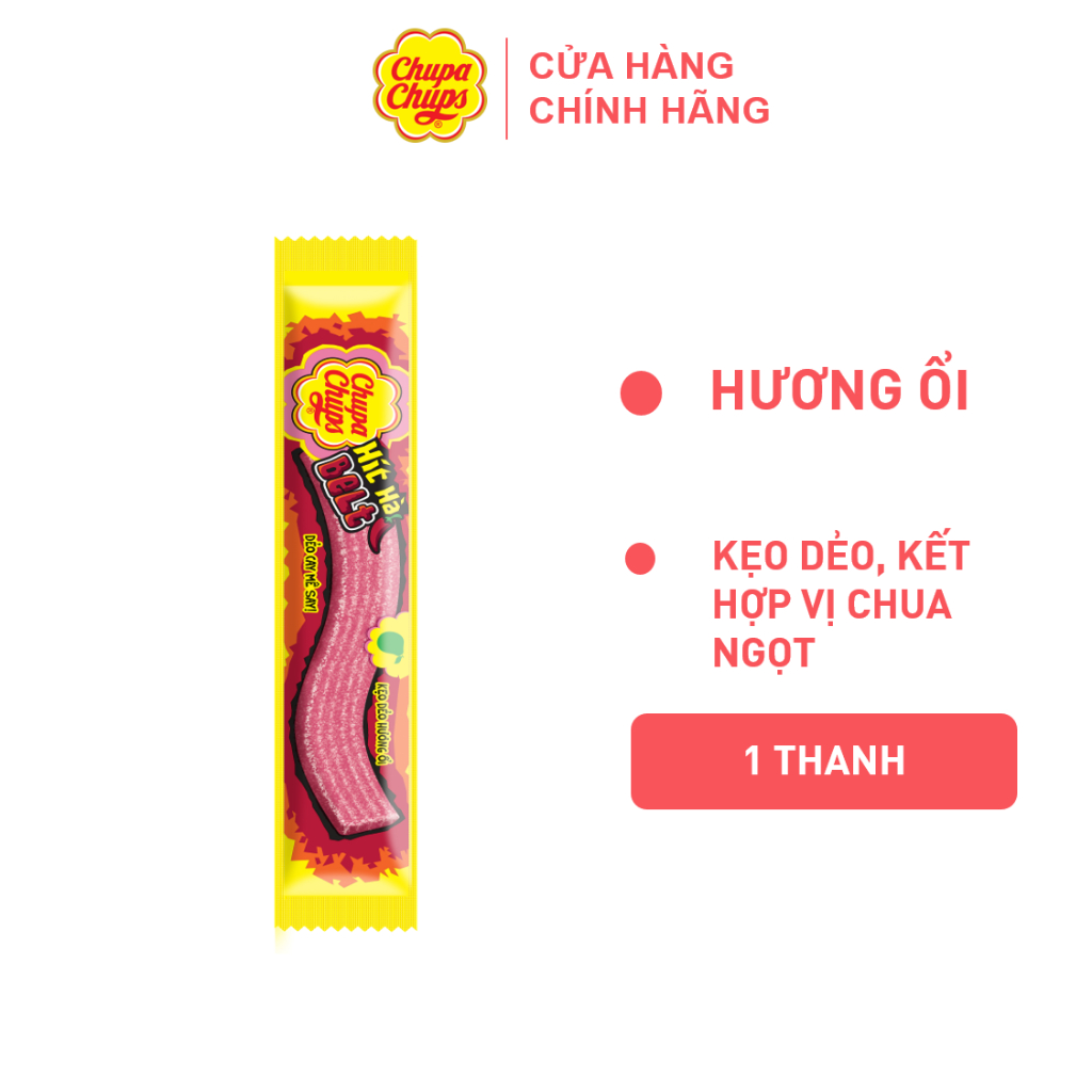 [Quà tặng không bán] Kẹo dẻo Hít Hà Hương Me và Ổi ( 4 thanh )