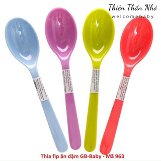 Thìa nhựa sâu lòng cao cấp GB Baby