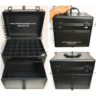 Cốp Đựng Dụng Cụ Làm Nail - Phun Xăm - Nối Mi - Trang Điểm - Nhỏ Gọn, Cao Cấp, Chắc Chắn
