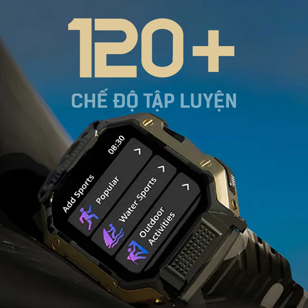 Đồng hồ thông minh FireBoltt Shark - Hãng phân phối chính thức | Màn HD | Nghe gọi | Tích hợp trò chơi