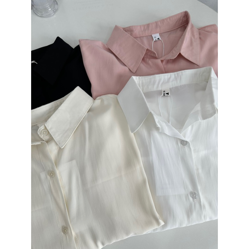 Áo Sơ mi trơn XS  - MIDISTORE