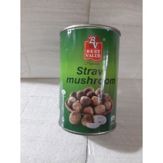Nấm rơm đóng hộp, nấm rơm đen 425g