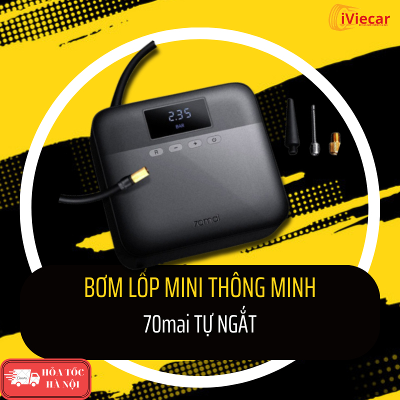 Máy Bơm Lốp Xe Ô Tô 70mai Air Compressor Lite Midrive TP03 TP04-Bản Quốc Tế