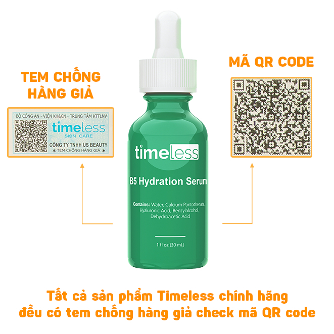 Tinh Chất Timeless Vitamin B5+Hyaluronic Acid