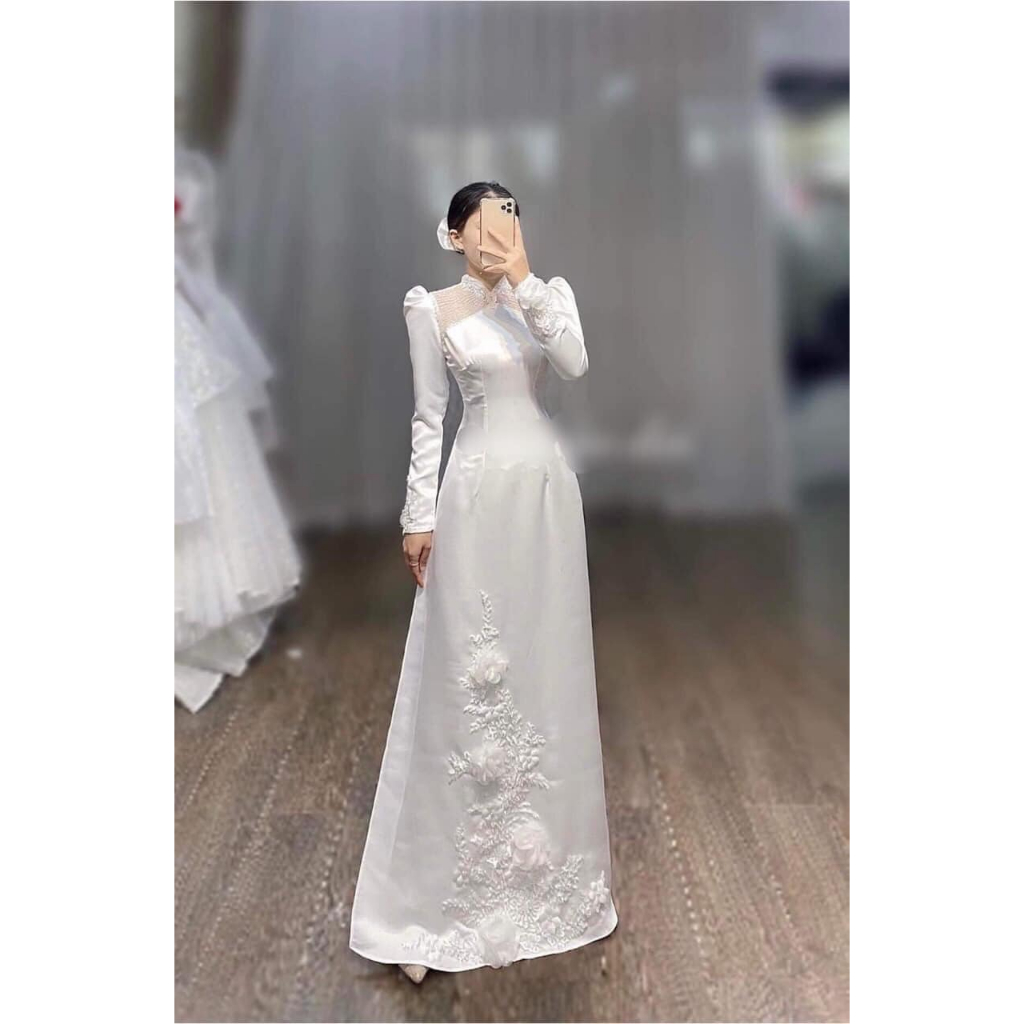 ÁO DÂU LÊN FORM SIÊU ĐẸP CHO CHỊ EM LỰA CHỌN