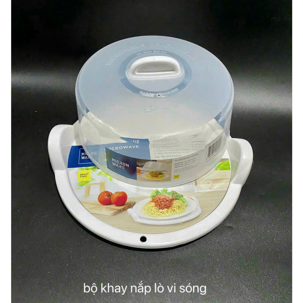 Bộ khay và nắp lò vi sóng Thái Lan