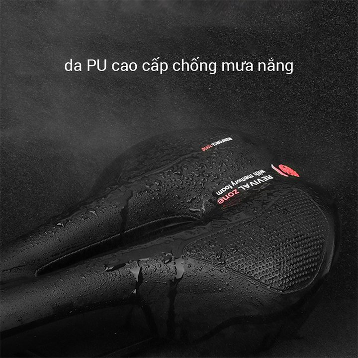 Yên xe đạp thể thao siêu êm có rãnh thoáng khí chống sóc DYNAMIC ZONE
