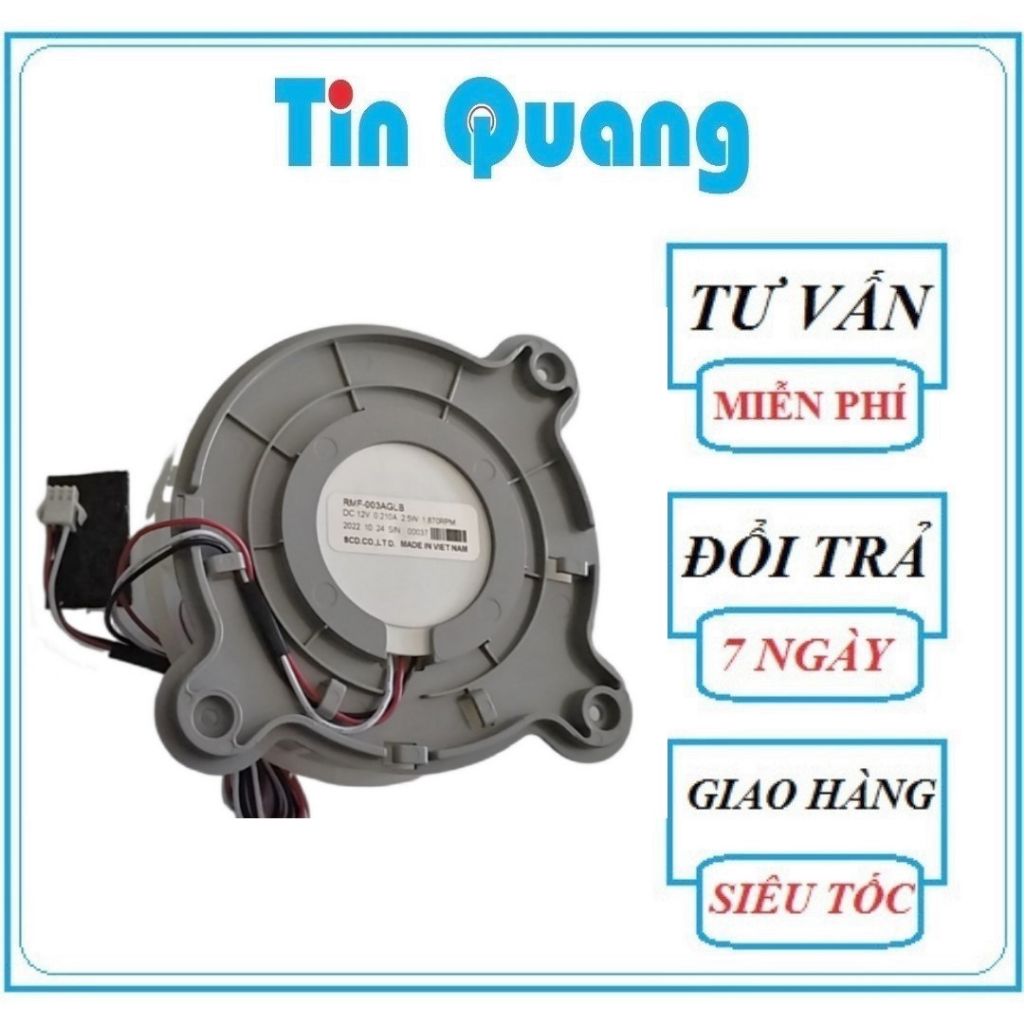 Quạt tủ lạnh Samsung tròn 3 dây 12V