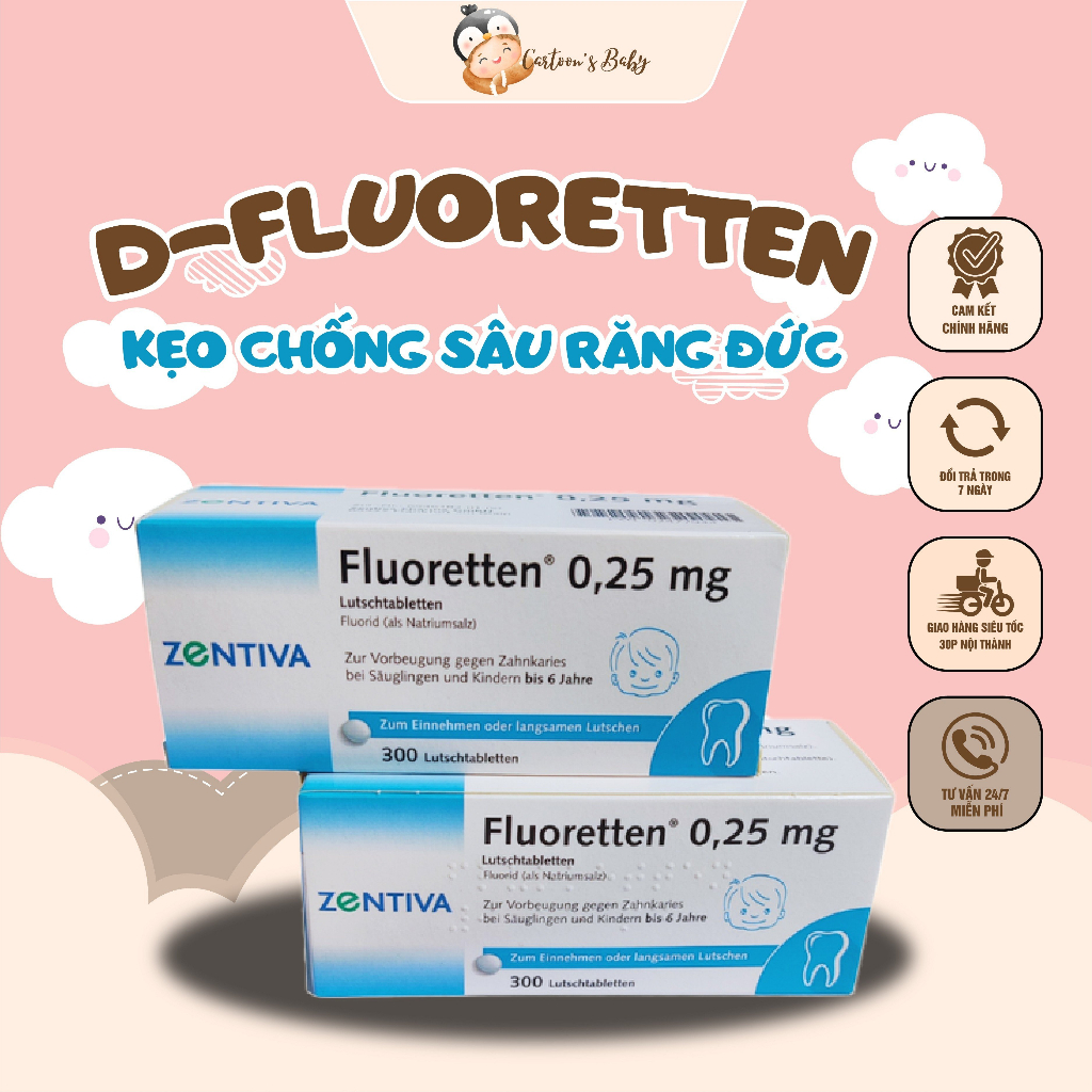 Kẹo Ngậm Sâu Răng