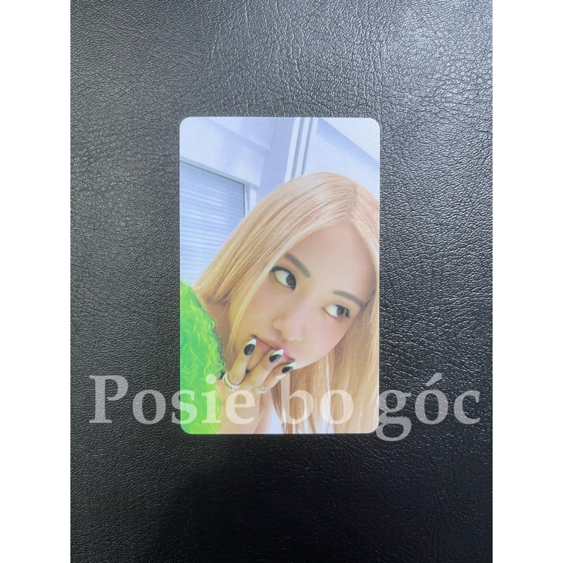 [OFFICIAL BLACKPINK] Card Rosé Kms chính hãng có sẵn