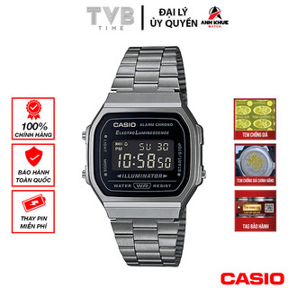 Đồng hồ unisex dây kim loại Casio chính hãng A168WGG-1BDF (36mm)