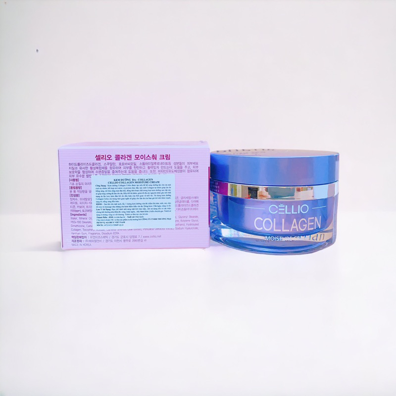 CELLIO KEM DƯỠNG TRẮNG DA COLLAGEN