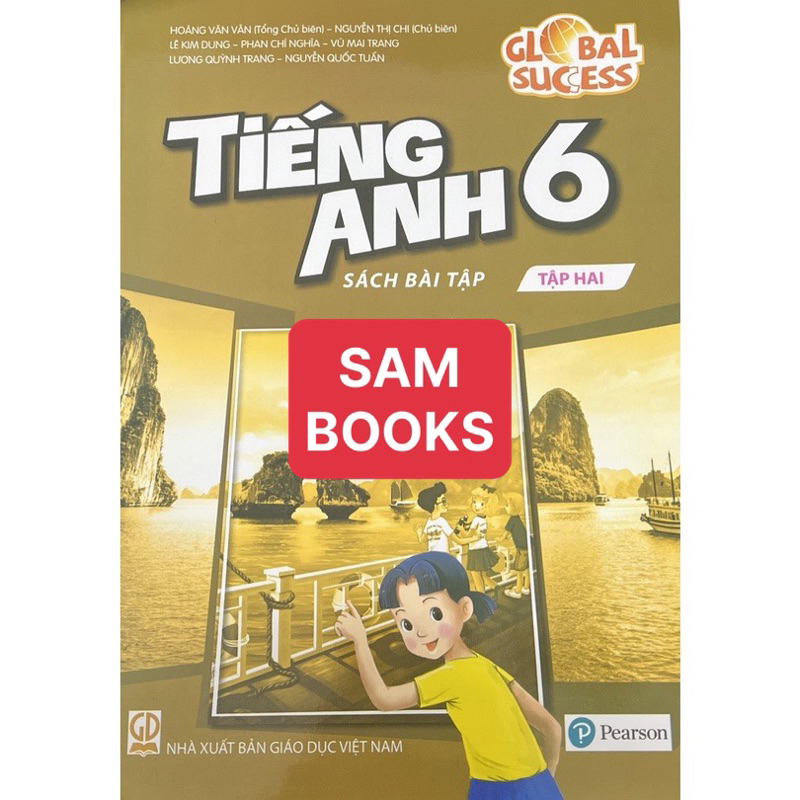 Tiếng Anh 6 GS global success trọn bộ 4q bán kèm bút chì ROCO 2B 5k