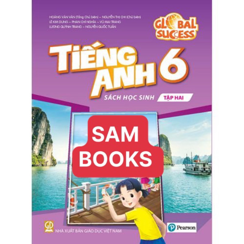 Tiếng Anh 6 GS global success trọn bộ 4q bán kèm bút chì ROCO 2B 5k
