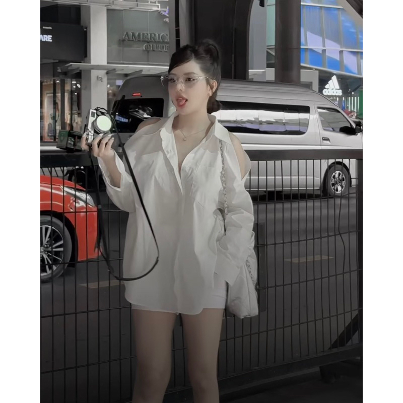 Áo Sơmi Khoét Vai Chuẩn MPB