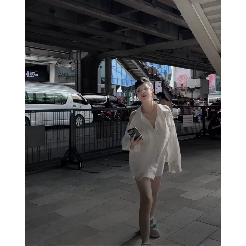 Áo Sơmi Khoét Vai Chuẩn MPB